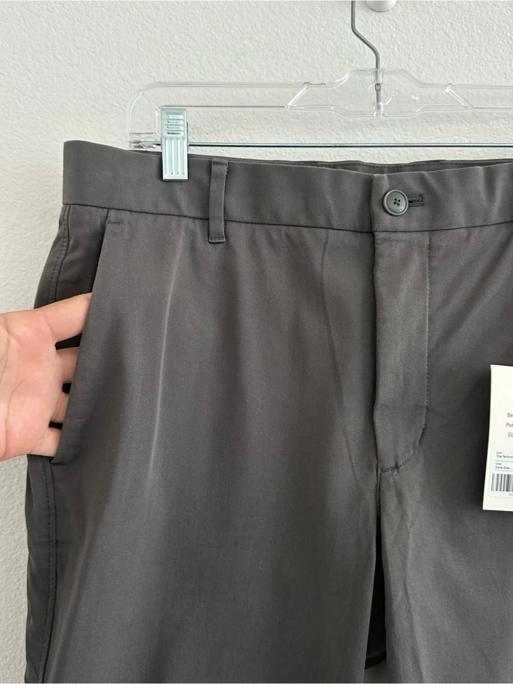 Everlane The Performance Chino‎ Pant Slim in Slate Grey Size: 33x30, NWT
